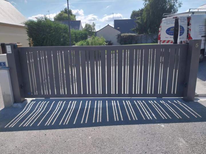 Pose de portails à Riaillé